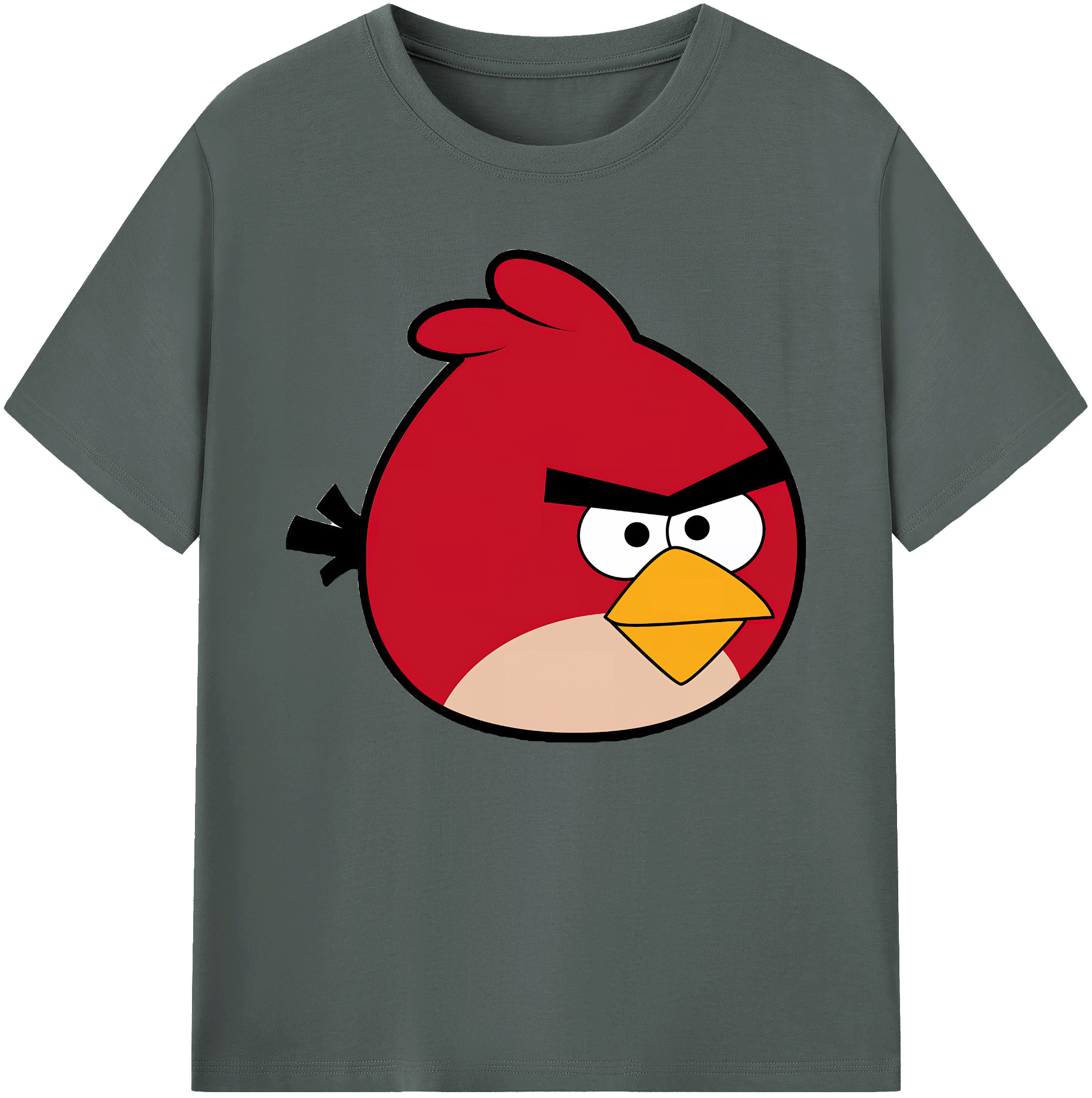 （画像用） Angry Birds アングリーバード 綿100％ メンズ半袖Tシャツ｜肌触りやわらか＆通気性